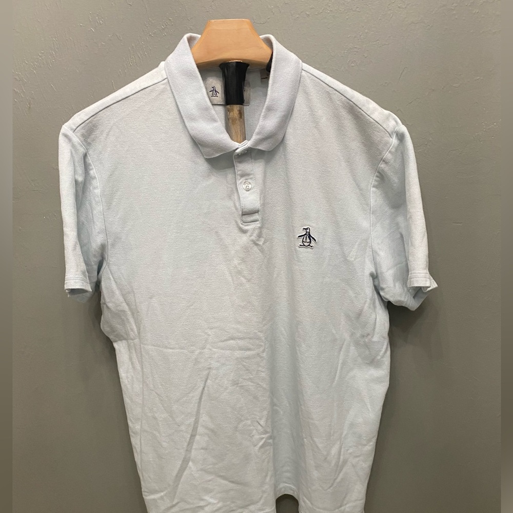 Original Penguin‎ Light Blue Polo Shirt
